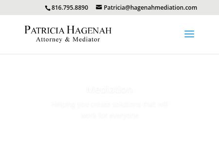Patricia Hagenah Attorney & Mediator