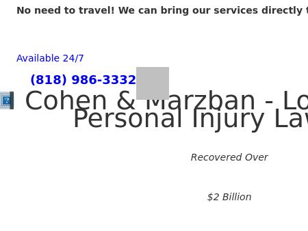 Los Angeles Personal Injury Attorney Law Corporation