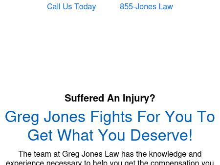 Greg Jones Law