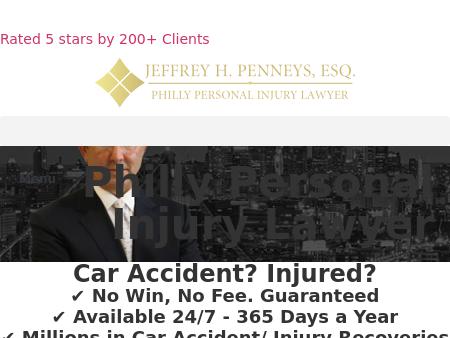 Philly Personal Injury Lawyer, Jeffrey H. Penneys, P.C.