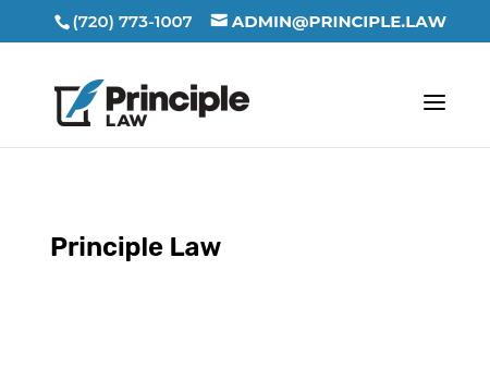 Principle Law