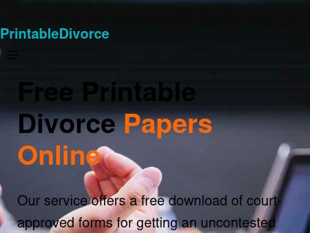 PrintableDivorce