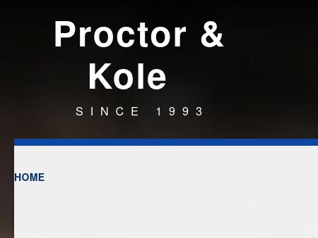 Proctor & Kole