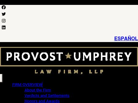 Provost & Umphrey Law Firm LLP