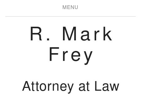 R. Mark Frey, Attorney at Law