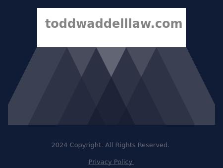 R. Todd Waddell Law