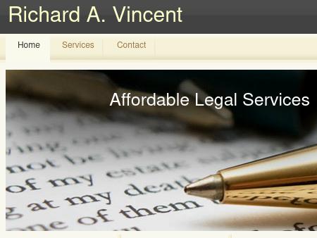 RICHARD VINCENT ATTORNEY AT LAW