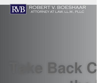 Robert V. Boeshaar, Tax Attorney