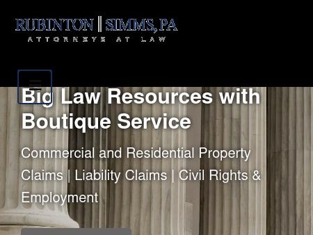Rubinton & Associates, PA Attorneys at Law