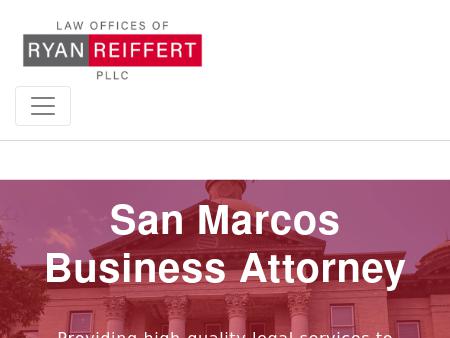 Ryan Reiffert - San Marcos Estate Planning and Probate Attorney