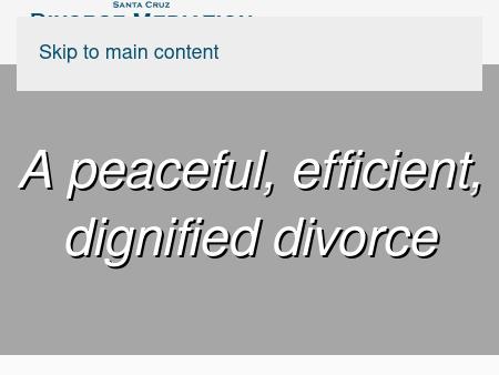 Santa Cruz Divorce Mediation