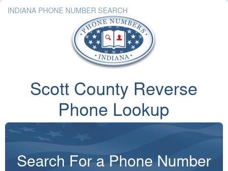 Scott County Phone Number Search