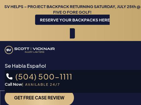 Scott Vicknair Personal Injury Lawyers