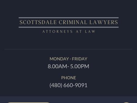 Scottsdale Criminal Lawyer