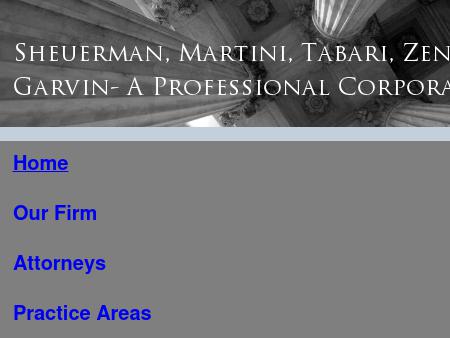 Sheuerman, Martini, Tabari, Zenere & Garvin - A Professional Corporation