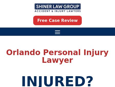 Shiner Law Group - Orlando Personal Injury Attorneys & Accident Lawyers