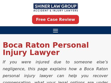 Shiner Law Group