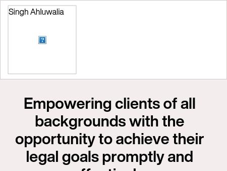 Singh Ahluwalia Attorneys at Law