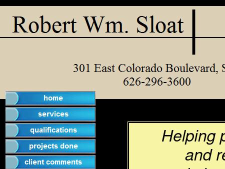 Sloat Robert Wm Attorney At Law