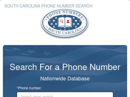 South Carolina Phone Search