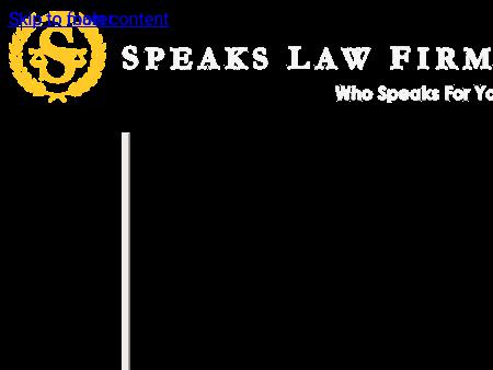 Speaks Law Firm