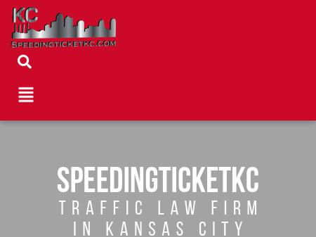 Speeding Ticket KC Traffic Law Firm