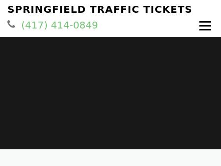 Springfield Traffic Tickets