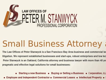 Stanwyck Peter Attorney For Small Business