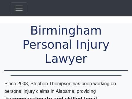 Stephen F. Thompson, Jr., Attorney at Law