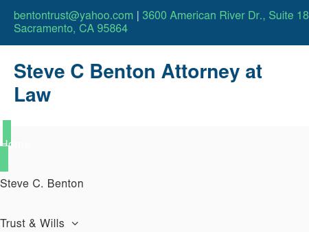 Steve C Benton Attorney At Law