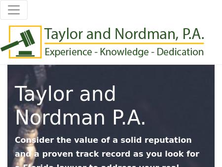 Taylor and Nordman, P.A.