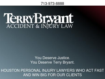 Terry Bryant Accident & Injury law