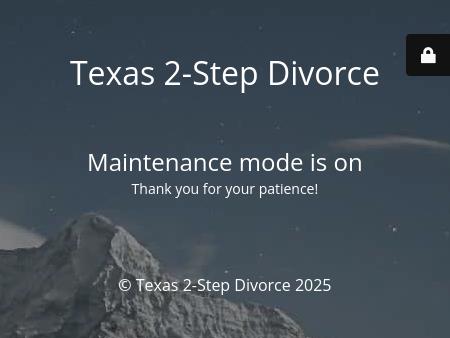 Texas 2-Step Divorce 