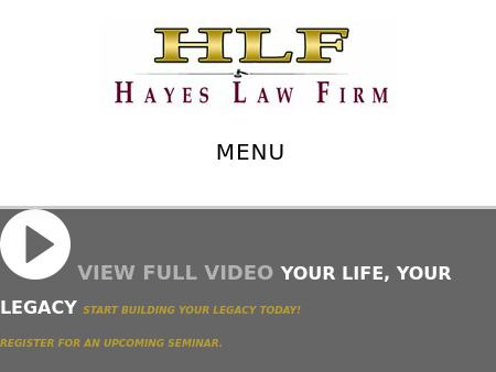 The Hayes Law Firm - Estate Planning & Probate Attorneys