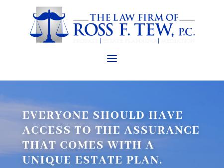 The Law Firm of Ross F. Tew, P.C.