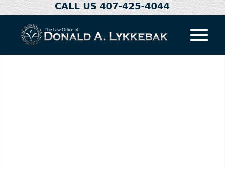 The Law Office of Donald A. Lykkebak