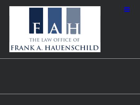 The Law Office of Frank A. Hauenschild