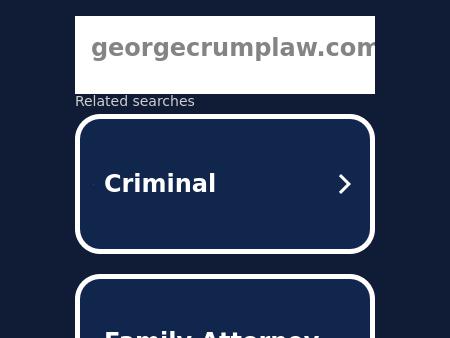 The Law Office of George E. Crump, III