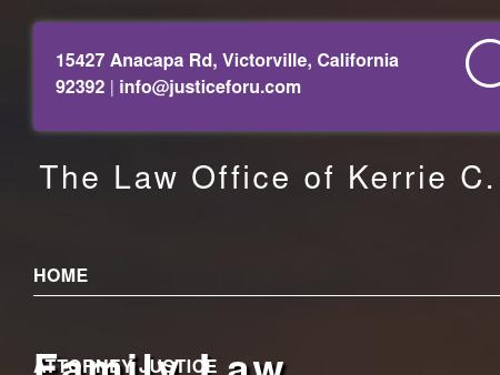 The Law Office of Kerrie C. Justice, Inc. A.P.C.