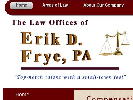 The Law Offices of Erik D. Frye, P.A.