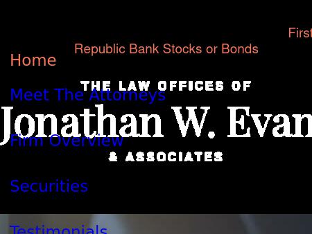 The Law Offices of Jonathan W. Evans & Associates