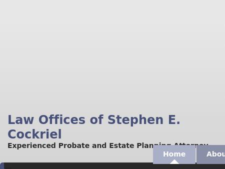 The Law Offices of Stephen E. Cockriel