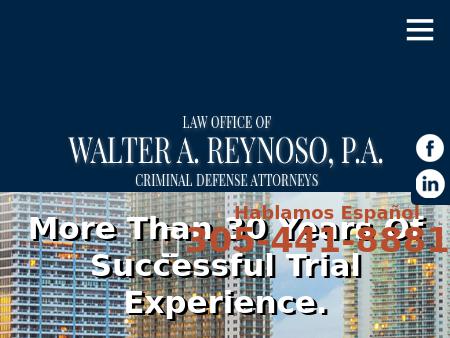 The Law Offices of Walter A. Reynoso, P.A.