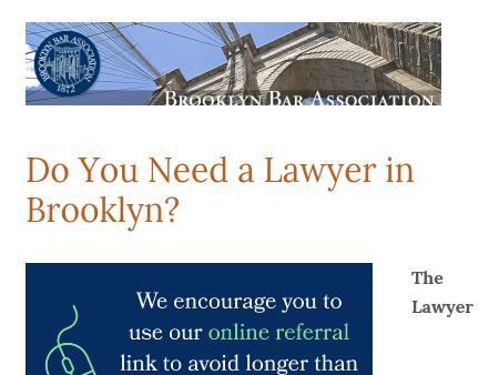 Brooklyn Bar Association Lawyer Referral Service