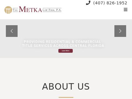 The Metka Law Firm, PA