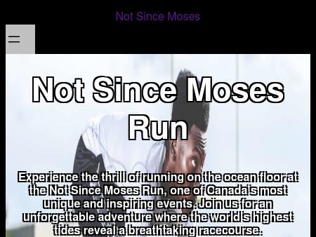 notsincemoses