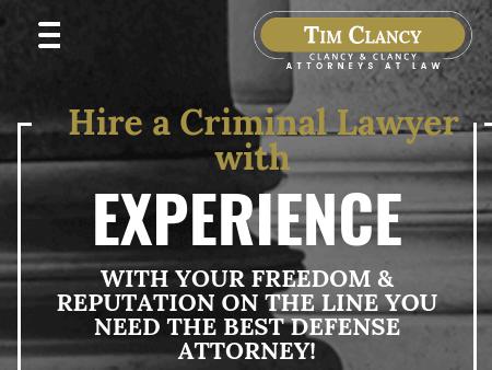 Tim Clancy DFW Criminal Lawyer