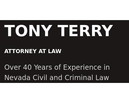 Tony Terry Attorney at Law