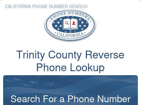 Trinity County Phone Numbers