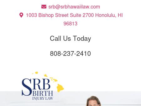 SRB Hawaii Birth Injury Law